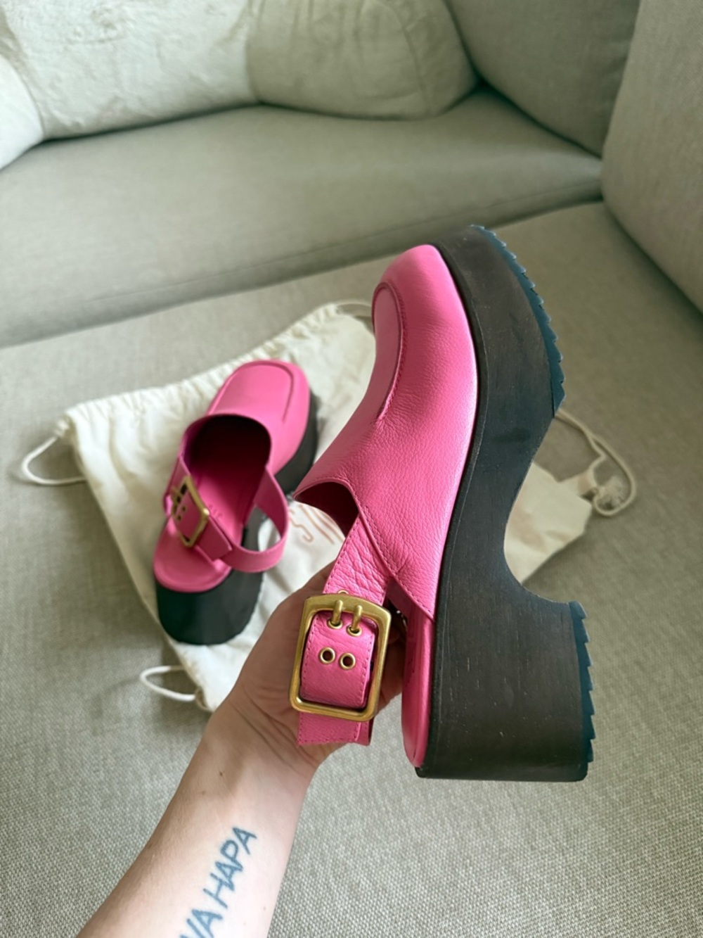 NWOT Charlotte Stone Carlos Fandango Heels 7 - Picture 10 of 16